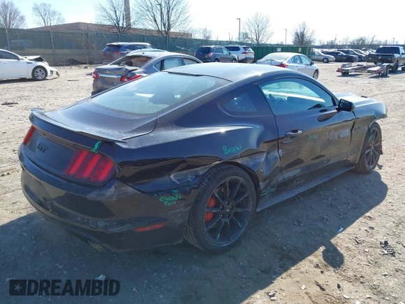 2016 Ford Mustang GT with VIN 1FA6P8CF9G5270819, listed as a IAAI auction lot 41708804 with 35,866 mi miles. Bid and sale history available at carsss.com. Image 4.