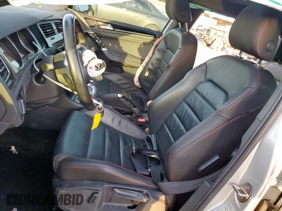 2017 Volkswagen Golf GTI S with VIN 3VW447AU6HM051900, listed as a Copart auction lot 48897115 with 80,022 mi miles and Salvage Title. Bid and sale history available at carsss.com. Image 7.
