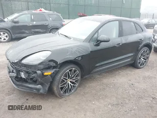 2023 Porsche Macan with VIN WP1AA2A52PLB09848, listed as a IAAI auction lot 41816128 with 19,975 mi miles. Bid and sale history available at carsss.com. Image 2.