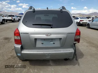 2005 Hyundai Tucson GL with VIN KM8JM12B95U080391, listed as a Copart auction lot 72551384 with 238,122 mi miles and Salvage Title. Bid and sale history available at carsss.com. Image 6.