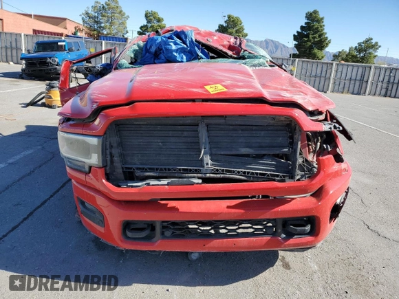 2019 Ram 2500 Laramie with VIN 3C6UR5FJ5KG721991, listed as a Copart auction lot 81397294 with 0 mi miles and Salvage Title. Bid and sale history available at carsss.com. Image 5.