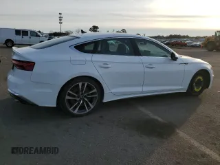 2022 Audi S5 Sportback Premium Plus z VIN WAUC4CF58NA035308, wystawiony jako Copart lot #78783284 z przebiegiem 18 564 mil mil oraz Szkody całkowita. Historia ofert i sprzedaży dostępna na DreamBid. Obrazek 3.