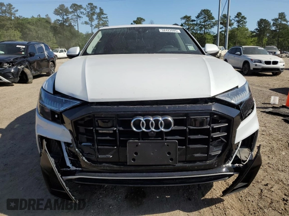 2019 Audi Q8 Prestige with VIN WA1FVAF17KD039031, listed as a Copart auction lot 52422685 with 62,099 mi miles and Salvage title. Bid and sale history available at DreamBid. Image 5.