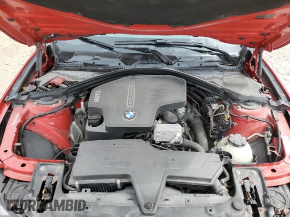 2014 BMW 3 Series 328i xDrive with VIN WBA3B3C59EJ977670, listed as a Copart auction lot 61997165 with 128,937 mi miles and Salvage title. Bid and sale history available at DreamBid. Image 11.