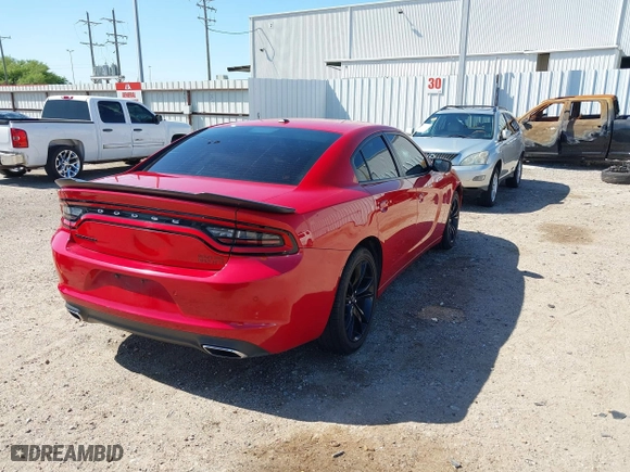 2017 Dodge Charger SE with VIN 2C3CDXBG7HH620652, listed as a IAAI auction lot 41973758 with 1 mi miles. Bid and sale history available at carsss.com. Image 4.