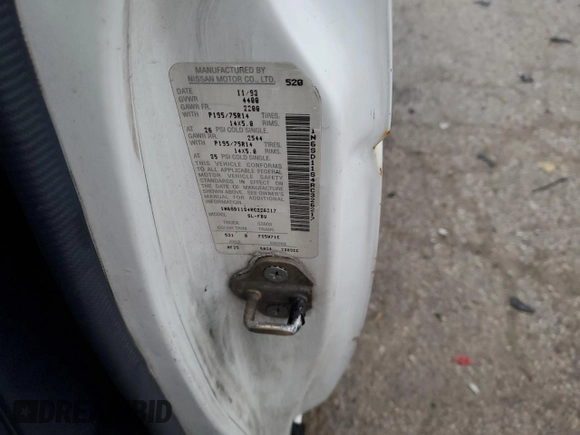 1994 Nissan Frontier с VIN 1N6SD11S4RC326217, выставлен на аукционе Copart как лот 44800965 с пробегом 302 257 миль миль и Списание • Salvage title. История ставок и продаж доступна на DreamBid. Изображение 12.