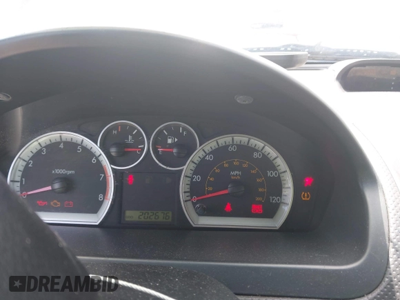 2008 Chevrolet Aveo LS with VIN KL1TD56688B016691, listed as a IAAI auction lot 41975466 with 202,676 mi miles and . Bid and sale history available at DreamBid. Image 7.