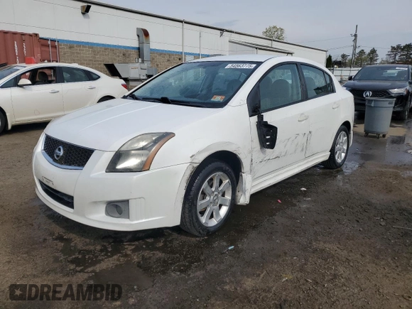 2011 Nissan Sentra SR with VIN 3N1AB6APXBL693438, listed as a Copart auction lot 54563775 with 162,789 mi miles and Salvage Title. Bid and sale history available at DreamBid. Image 1.