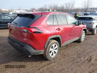 2020 Toyota RAV4 LE with VIN 2T3H1RFV7LC066893, listed as a IAAI auction lot 41730516 with 35,323 mi miles. Bid and sale history available at carsss.com. Image 4.