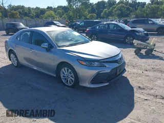 2024 Toyota Camry LE with VIN 4T1C11AK4RU194873, listed as a IAAI auction lot 40269603 with 5,619 mi miles. Bid and sale history available at carsss.com. Image 1.