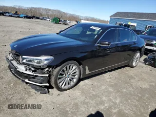 2016 BMW 7 Series 750i xDrive with VIN WBA7F2C53GG419894, listed as a Copart auction lot 47920985 with 74,210 mi miles and Salvage Title. Bid and sale history available at carsss.com. Image 1.
