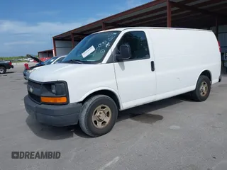 2006 Chevrolet Express Cargo with VIN 1GCFG15X161254451, listed as a IAAI auction lot 42454429 with 259,541 mi miles and . Bid and sale history available at DreamBid. Image 2.