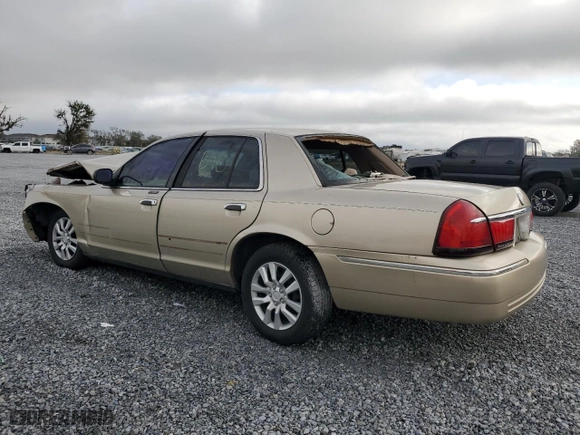 1999 Mercury Grand Marquis GS with VIN 2MEFM74W6XX628032, listed as a Copart auction lot 46062975 with 48,702 mi miles and Salvage Title. Bid and sale history available at carsss.com. Image 2.