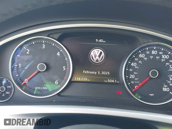2015 Volkswagen Touareg Lux с VIN WVGEP9BP2FD001793, выставлен на аукционе IAAI как лот 41495609 с пробегом 138 239 миль миль и . История ставок и продаж доступна на DreamBid. Изображение 7.