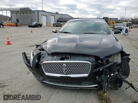 2019 Lincoln MKZ Standard with VIN 3LN6L5A96KR605022, listed as a Copart auction lot 45581595 with 717,235 mi miles and Salvage Title. Bid and sale history available at carsss.com. Image 11.