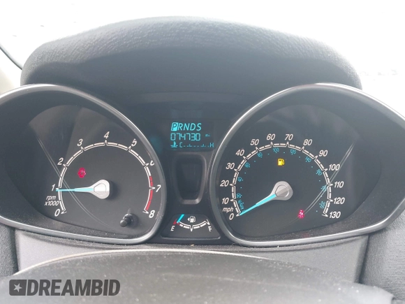 2018 Ford Fiesta SE with VIN 3FADP4EJ9JM126299, listed as a IAAI auction lot 41660973 with 74,730 mi miles. Bid and sale history available at carsss.com. Image 7.
