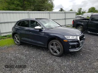 2018 Audi SQ5 with VIN WA1C4BFY5J2160840, listed as a Copart auction lot 59074103 with 48,523 mi miles and . Bid and sale history available at DreamBid. Image 4.