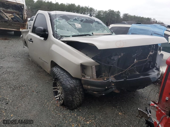 2008 Chevrolet Silverado 1500 Work Truck with VIN 1GCEK14X78Z211118, listed as a Copart auction lot 39961264 with 0 mi miles and Salvage Title. Bid and sale history available at carsss.com. Image 5.