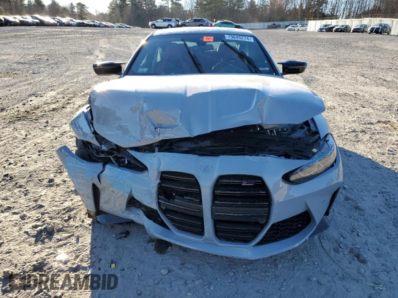 2022 BMW M4 Competition xDrive z VIN WBS43AZ04NCJ90806, wystawiony jako Copart lot #79045274 z przebiegiem Nie podano mil oraz Szkoda całkowita • Salvage title. Historia ofert i sprzedaży dostępna na DreamBid. Obrazek 5.