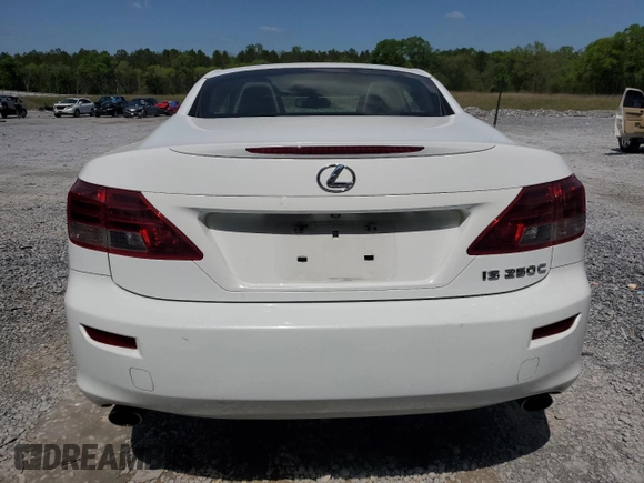 2014 Lexus IS 250 C with VIN JTHFF2C25E2530315, listed as a Copart auction lot 52079275 with 122,386 mi miles and Salvage title. Bid and sale history available at DreamBid. Image 6.