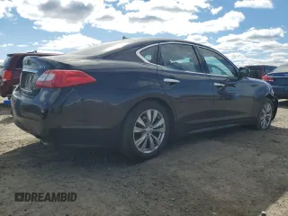 2013 Infiniti M37 with VIN JN1BY1AR0DM605108, listed as a Copart auction lot 75910244 with 94,284 mi miles and Salvage Title. Bid and sale history available at carsss.com. Image 3.