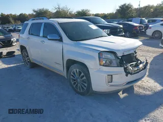 2017 GMC Terrain Denali z VIN 2GKFLRE32H6301059, wystawiony jako IAAI lot #41366718 z przebiegiem 150 530 mil mil oraz . Historia ofert i sprzedaży dostępna na DreamBid. Obrazek 1.