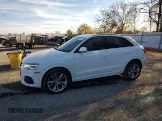 2017 Audi Q3 Premium Plus z VIN WA1HCCFS0HR008413, wystawiony jako Copart lot #78402944 z przebiegiem 131 527 mil mil oraz Szkoda całkowita • Salvage title. Historia ofert i sprzedaży dostępna na DreamBid. Obrazek 1.