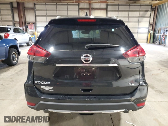 2018 Nissan Rogue SV with VIN 5N1AT2MT7JC760627, listed as a Copart auction lot 51236405 with 109,920 mi miles and Salvage Title. Bid and sale history available at carsss.com. Image 6.