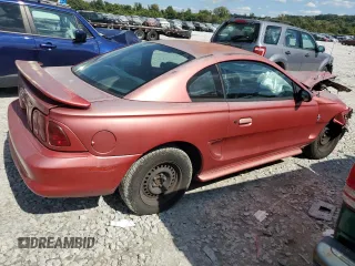 1996 Ford Mustang with VIN 1FALP4047TF117276, listed as a Copart auction lot 71978234 with 162,117 mi miles and Salvage Title. Bid and sale history available at carsss.com. Image 3.