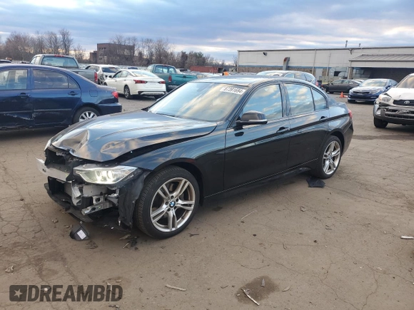 2015 BMW 3 Series 335i xDrive with VIN WBA3B9G52FNR94138, listed as a Copart auction lot 87391694 with 78,570 mi miles and Salvage Title. Bid and sale history available at DreamBid. Image 1.