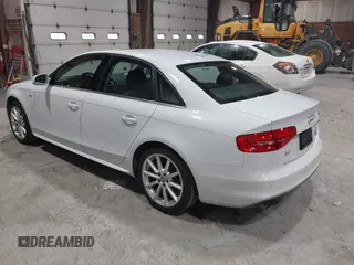 2016 Audi A4 Premium Plus with VIN WAUFFAFL9GN015395, listed as a IAAI auction lot 41486222 with 35,809 mi miles. Bid and sale history available at carsss.com. Image 3.