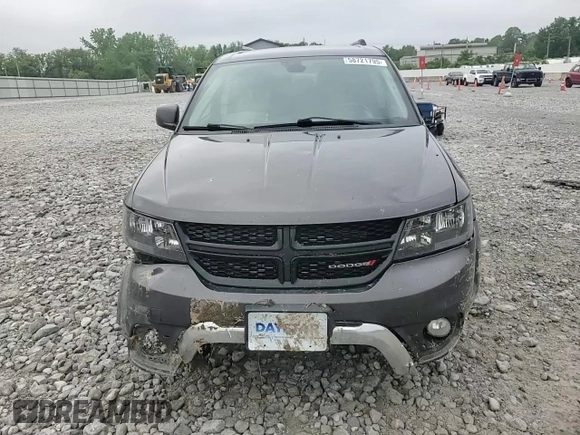 2018 Dodge Journey Crossroad z VIN 3C4PDDGG6JT387266, wystawiony jako Copart lot #58721795 z przebiegiem 122 002 mil mil oraz Szkoda całkowita • Salvage title. Historia ofert i sprzedaży dostępna na DreamBid. Obrazek 15.
