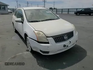 2007 Nissan Sentra S with VIN 3N1AB61E27L620022, listed as a Copart auction lot 62133085 with 204,460 mi miles and Salvage title. Bid and sale history available at DreamBid. Image 13.