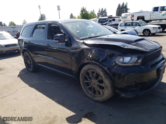 2018 Dodge Durango R/T with VIN 1C4SDJCT5JC409314, listed as a Copart auction lot 66228354 with 127,936 mi miles and Salvage Title. Bid and sale history available at carsss.com. Image 4.