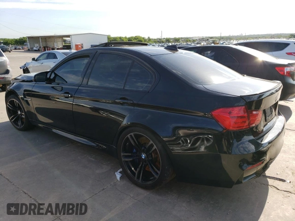2015 BMW M3 z VIN WBS3C9C58FP804247, wystawiony jako Copart lot #50446713 z przebiegiem Nie podano mil oraz Szkoda całkowita • Salvage title. Historia ofert i sprzedaży dostępna na DreamBid. Obrazek 2.