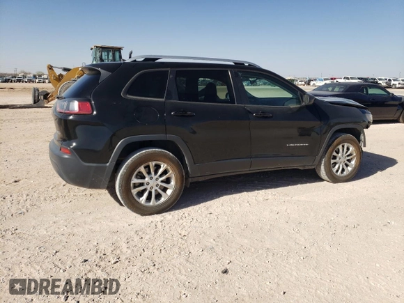 2020 Jeep Cherokee Latitude with VIN 1C4PJMCB5LD651010, listed as a Copart auction lot 48417025 with 82,777 mi miles and Salvage Title. Bid and sale history available at carsss.com. Image 3.