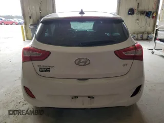 2014 Hyundai Elantra GT with VIN KMHD35LH1EU165767, listed as a Copart auction lot 53121305 with 111,523 mi miles and Salvage Title. Bid and sale history available at carsss.com. Image 6.