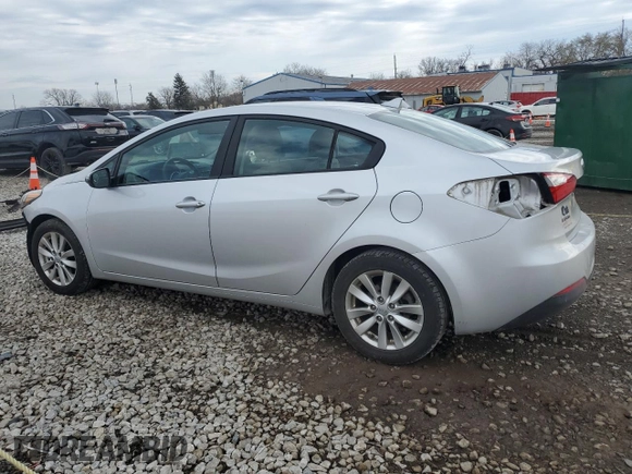 2016 Kia Forte LX with VIN KNAFX4A64G5477718, listed as a Copart auction lot 50207025 with 97,011 mi miles and Salvage Title. Bid and sale history available at carsss.com. Image 2.
