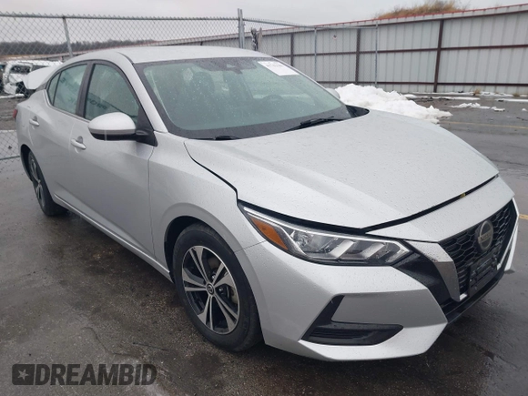 2021 Nissan Sentra SV with VIN 3N1AB8CV6MY286200, listed as a IAAI auction lot 41742186 with 68,851 mi miles and . Bid and sale history available at DreamBid. Image 1.