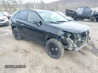 2024 Toyota RAV4 Hybrid SE with VIN JTM16RFV0RD118873, listed as a IAAI auction lot 42039019 with 7,532 mi miles and . Bid and sale history available at DreamBid. Image 1.