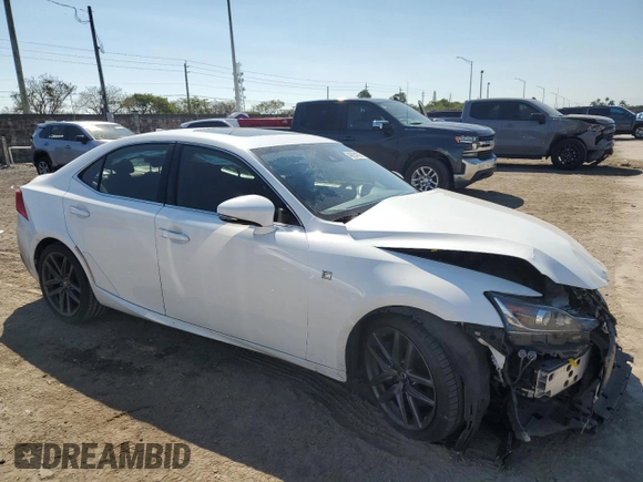 2019 Lexus IS with VIN JTHBA1D24K5088224, listed as a Copart auction lot 46554025 with 65,781 mi miles and Non Repairable. Bid and sale history available at carsss.com. Image 4.