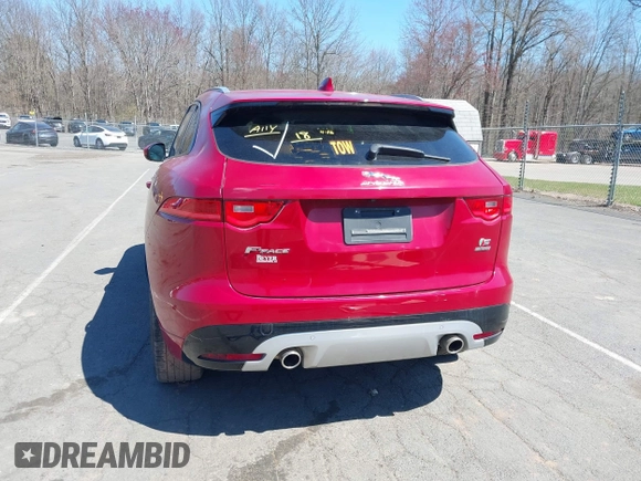 2018 Jaguar F-Pace S z VIN SADCM2FV6JA297985, wystawiony jako IAAI lot #42068647 z przebiegiem 40 521 mil mil oraz . Historia ofert i sprzedaży dostępna na DreamBid. Obrazek 17.