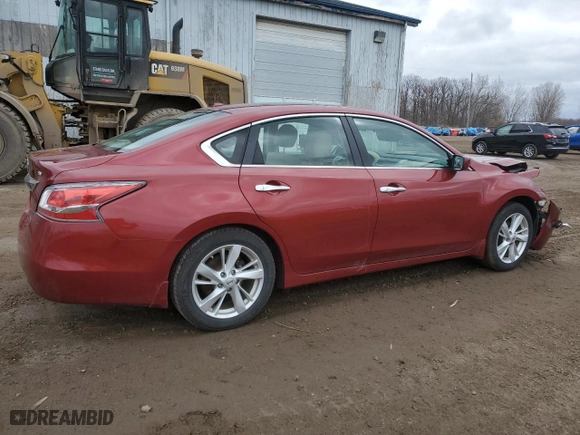 2014 Nissan Altima 2.5 SV with VIN 1N4AL3AP2EC185091, listed as a Copart auction lot 50398375 with 124,619 mi miles and Clean Title. Bid and sale history available at carsss.com. Image 3.