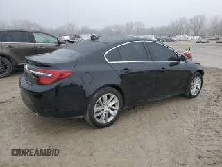 2016 Buick Regal with VIN 2G4GK5EX7G9161727, listed as a Copart auction lot 43377815 with 110,447 mi miles and Salvage title. Bid and sale history available at DreamBid. Image 3.