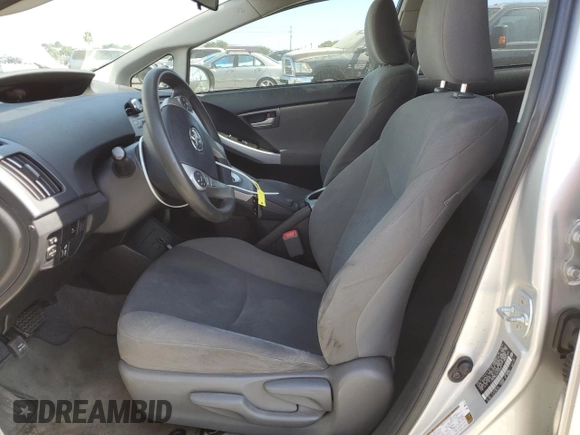 2012 Toyota Prius One with VIN JTDKN3DU9C5422011, listed as a Copart auction lot 64263265 with 183,886 mi miles and Salvage title. Bid and sale history available at DreamBid. Image 7.