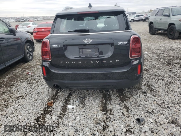 2022 MINI Countryman Cooper with VIN WMZ23BR05N3N62321, listed as a Copart auction lot 82683634 with 58,894 mi miles and Salvage Title. Bid and sale history available at carsss.com. Image 6.