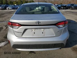 2022 Toyota Corolla LE with VIN JTDVPMAE4N3033396, listed as a Copart auction lot 42368705 with 44,637 mi miles and Salvage Title. Bid and sale history available at carsss.com. Image 6.