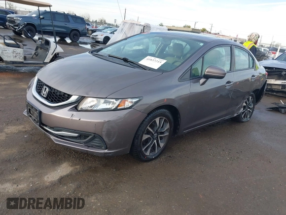 2015 Honda Civic EX z VIN 19XFB2F88FE258134, wystawiony jako IAAI lot #41837215 z przebiegiem 111 532 mil mil oraz . Historia ofert i sprzedaży dostępna na DreamBid. Obrazek 2.