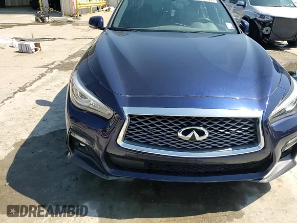 2021 Infiniti Q50 Signature Edition z VIN JN1EV7CP0MM705150, wystawiony jako Copart lot #46897655 z przebiegiem 23 688 mil mil oraz Czysty tytuł • Clean title. Historia ofert i sprzedaży dostępna na DreamBid. Obrazek 13.