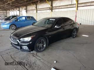 2017 Infiniti Q50 Premium with VIN JN1EV7AP5HM741358, listed as a Copart auction lot 63832655 with 88,364 mi miles and Clean title. Bid and sale history available at DreamBid. Image 1.